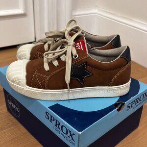 SPROX NIB 'Evan' Lace and Zip-Up Sneaker Shoe Boys Size 12